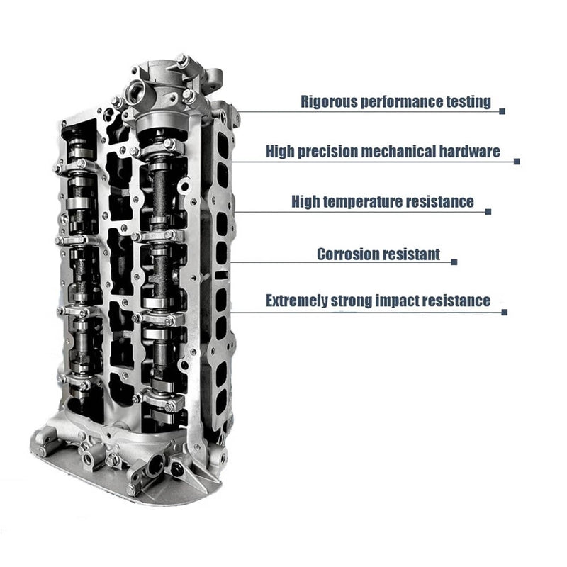 Turbo Cylinder Head Assembly for Ford Escape Fiesta Fusion Transit Connect 1.6L