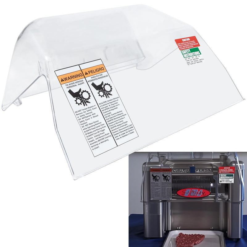 T3247-1 TA3096M2 Clear Plastic Safety Cover for Biro Tenderizers Pro 9 Sir Steak