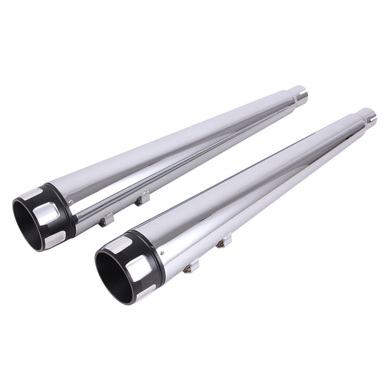 4" Megaphone Slip-On Exhaust Mufflers for Harley Electra Glide Road King
