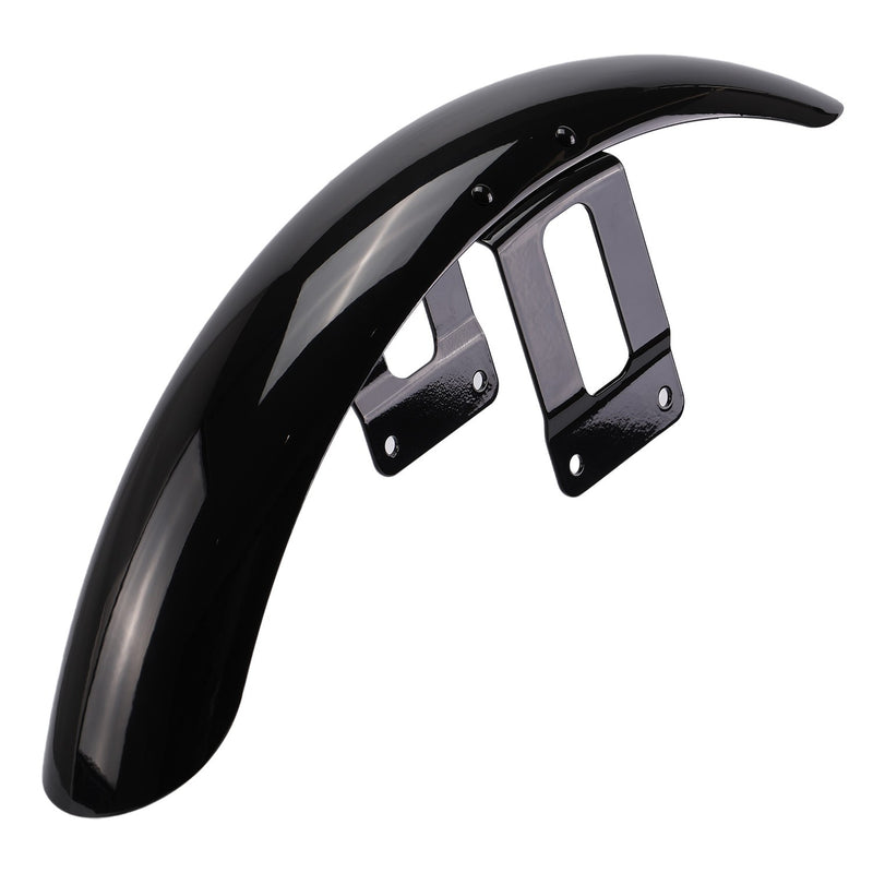 Vivid Black Front Fenders Pre-Drilled for Harley Sportster XL 1200 883 04-22