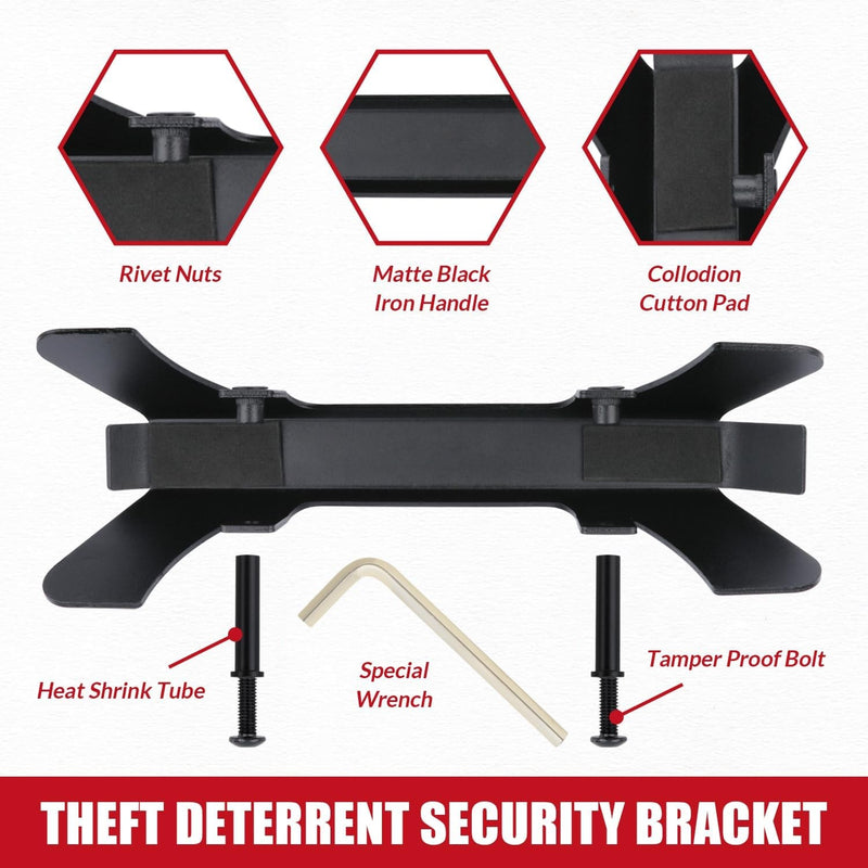 Generator Theft Deterrent Security Bracket for Honda EU2200i EU2000i, 2 Pack