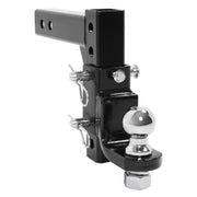 DURAFORCE 2" Receiver Trailer Hitch Ball Mount 9-1/2" Drop Tow Adjustable 7500lb