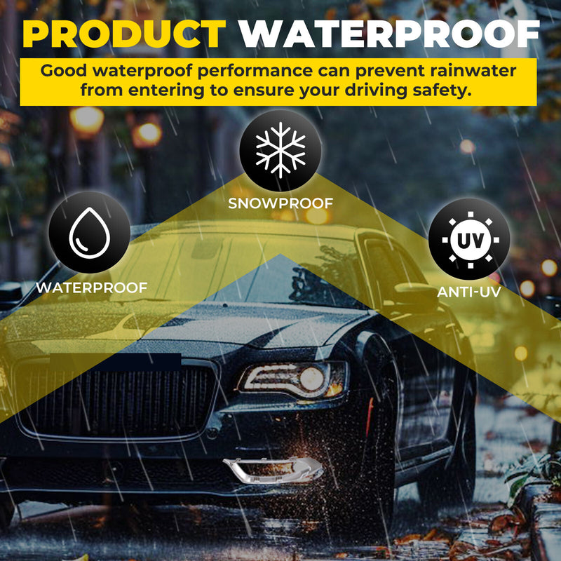#5SW15SZ0AA Fog Light Trim Driver Side Front Chrome for Chrysler 300 2015-2024