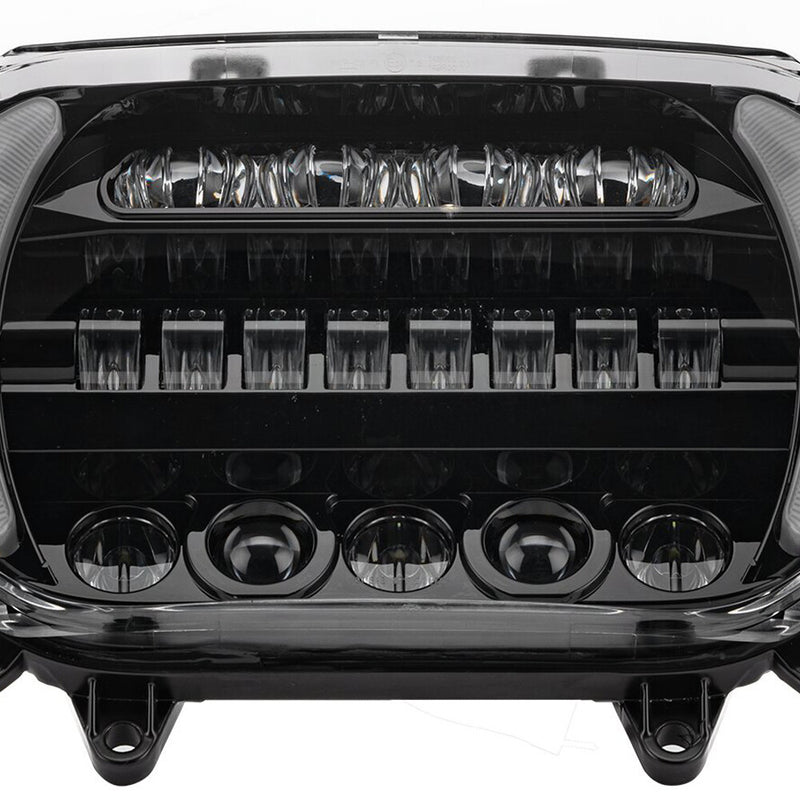 Plug&Play LED Headlight DRL High Low Beam for Harley Road Glide 2015-2024