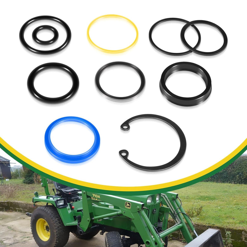 AM118391 Cylinder Seal Kit for John Deere 40 44 60 70 70A Loader 1-1/2” Bore