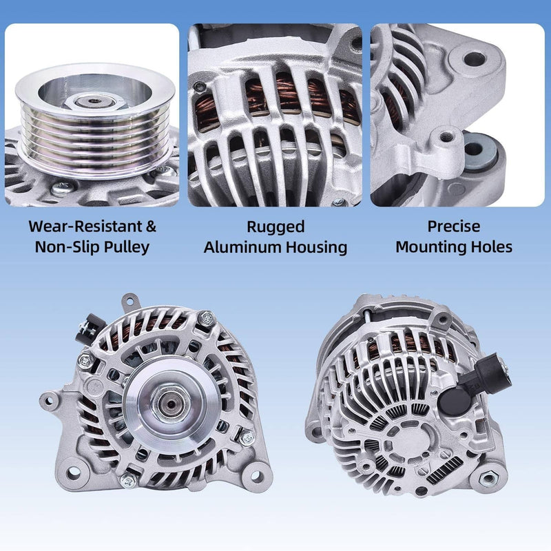 12V 95A CW Alternator for Honda Civic 1.8L 2012-2015 Acura ILX 2.0L
