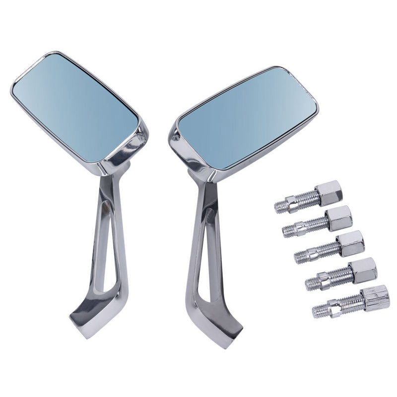 Chrome Rearview Mirrors for Harley Sportster Glide Motorcycle Universal