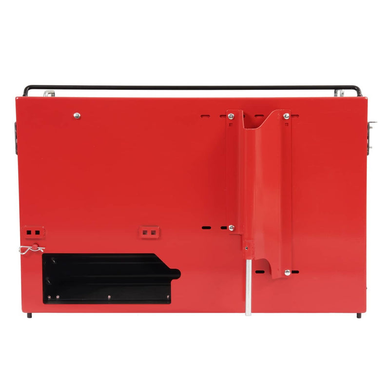 Side Mount Grass Catcher Frame for Universal Red Black Powder Coated