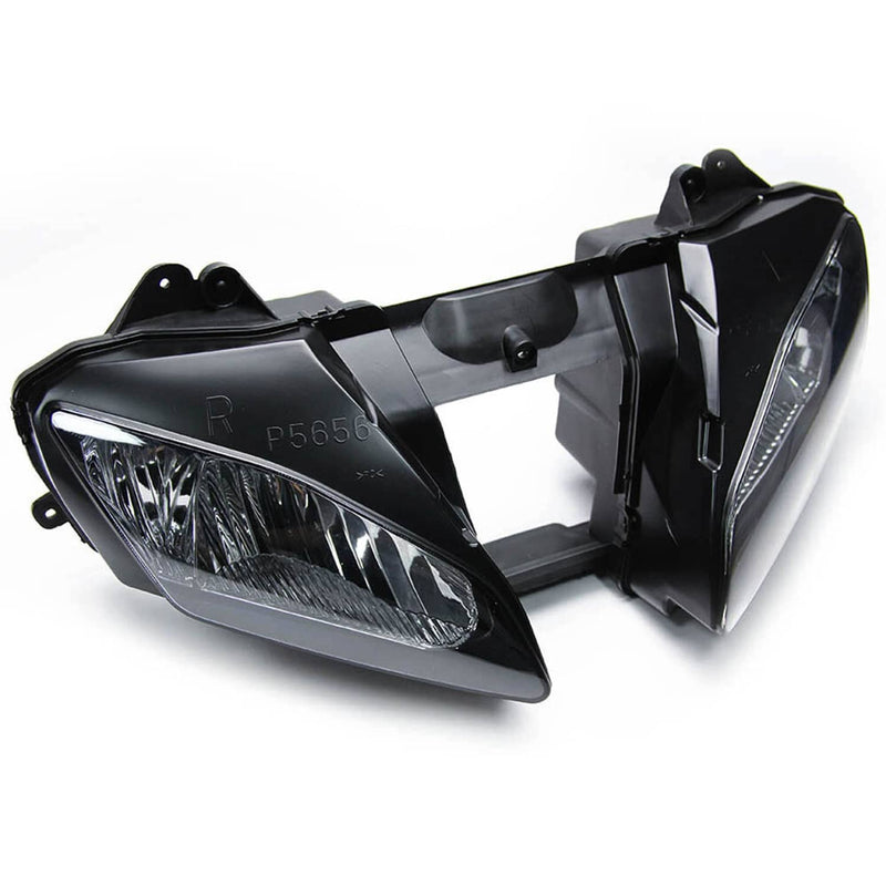 Front Headlight Headlamp for Yamaha YZF R6 YZFR6 2006-2007 Black ABS