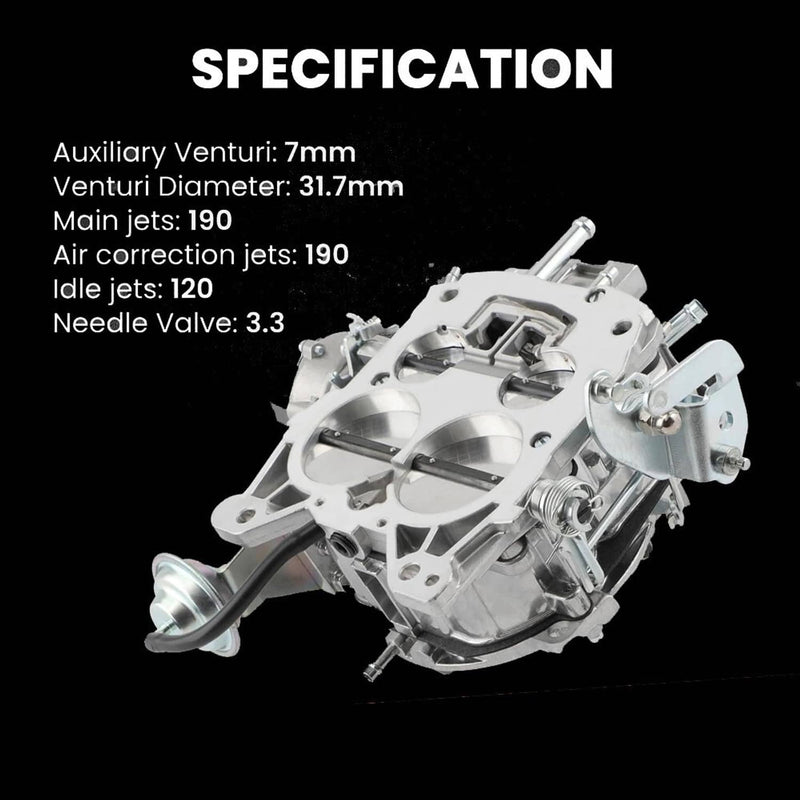 4 Barrel Carburetor Carb for Chevrolet 305 350 Engine Quadrajet 4MV 1906R 1904R