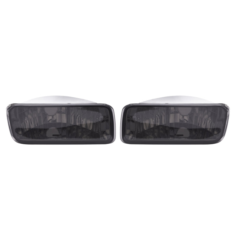 Smoke Lens Bumper Turn Signal Light Assembly for Chevy Camaro 1985-1992