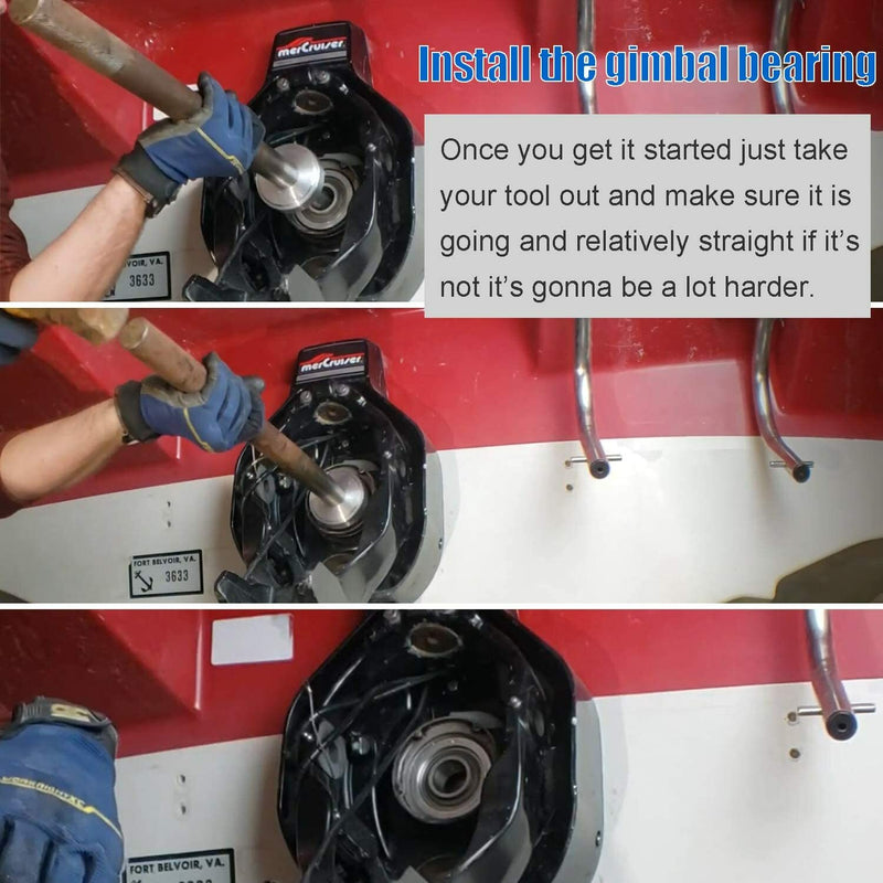 Gimbal Bearing Alignment Install Kit for Mercuiser Alpha MR Bravo for OMC Volvo