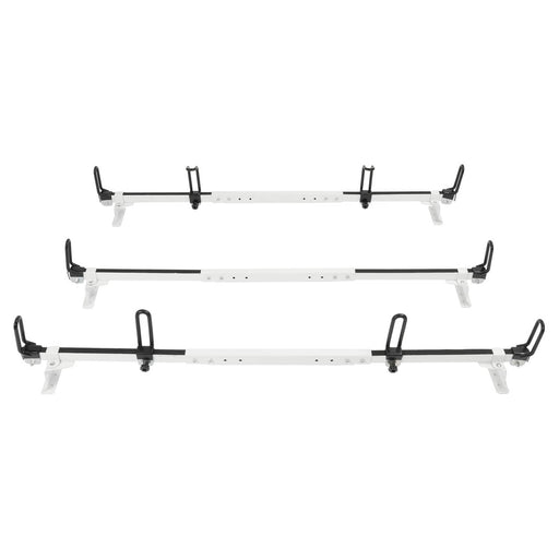 DURAFORCE 3-Bars Cargo Van High Ladder Roof Rack for Nissan NV 1500 2500 3500 750 lbs