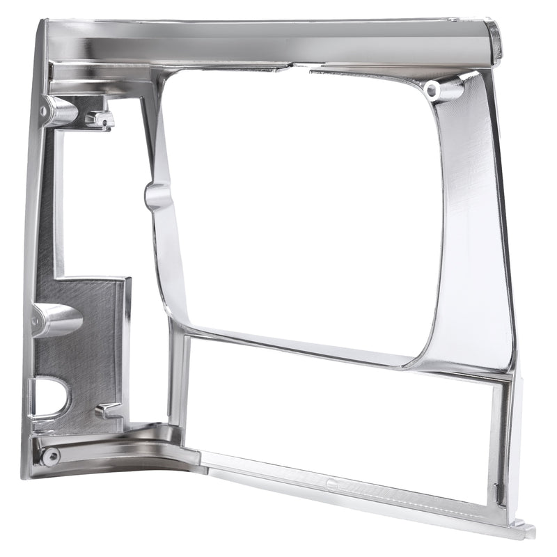 Chrome Left Headlight Bezel Trim for Jeep Cherokee 1991-96 Comanche 91-92