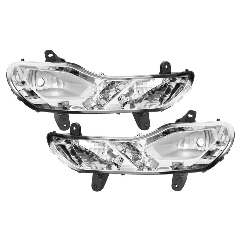 Pair Front Fog Light Bumper Lamps Left Right for Ford Escape Kuga 2013-2016