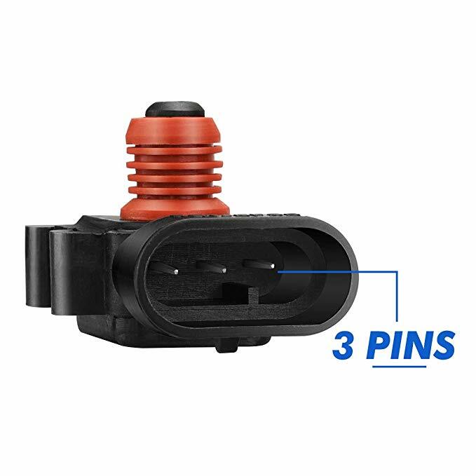 MAP Manifold Absolute Pressure Sensor for Buick Cadillac GMC Chevy Pontiac