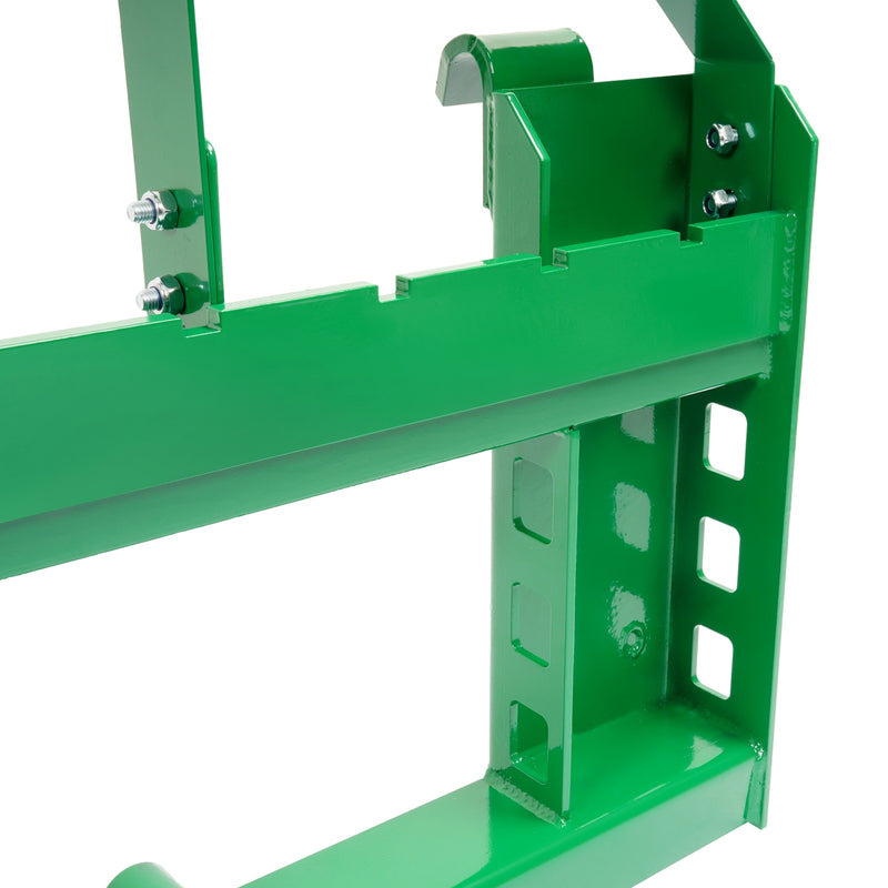 4000lbs Pallet Fork Frame for John Deere Loader Skid Steer 2" Receiver Hitch