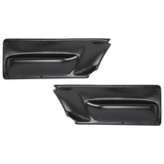 DURAFORCE Door Panel Inserts for VW Volkswagen Beetle 2003-2010 Black Left And Right Pair