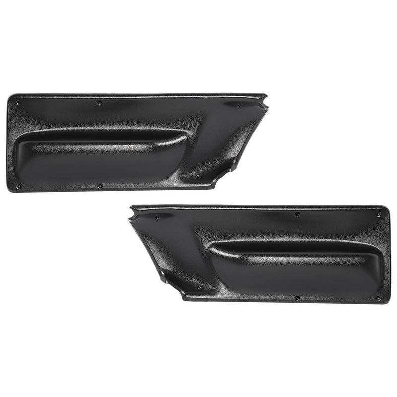 DURAFORCE Door Panel Inserts for VW Volkswagen Beetle 2003-2010 Black Left And Right Pair
