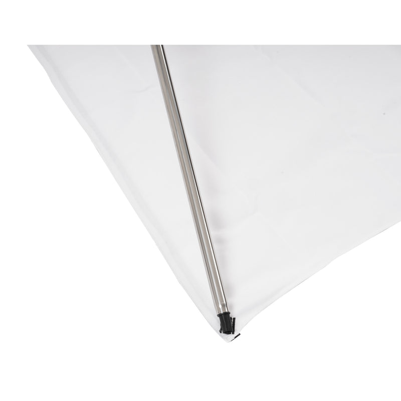 White Boat Sun Shade 304 Stainless Steel Fabric Canopy for Universal Boat