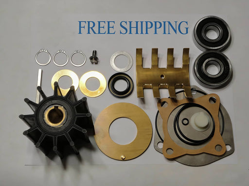 DURAFORCE 23974 Impeller Repair Kit 17000K for Sherwood P1711 P1712 P1716B P173 P1719