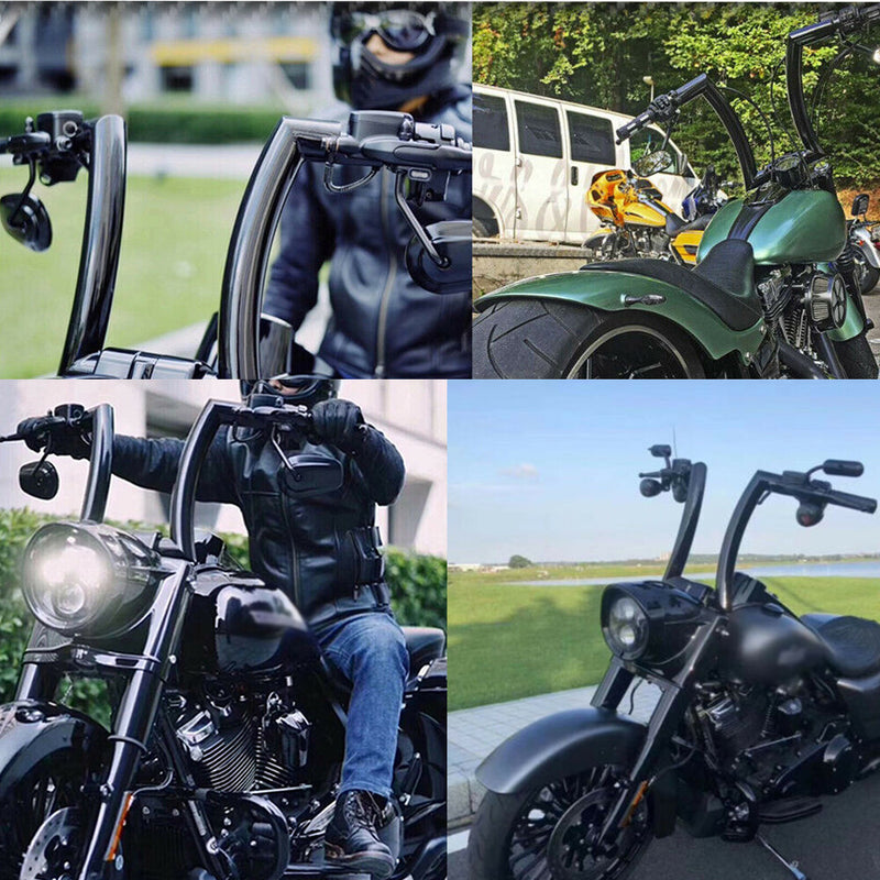 16" DNA Monster Ape Handlebar Fat Bar 2" for Harley Breakout CVO Softail