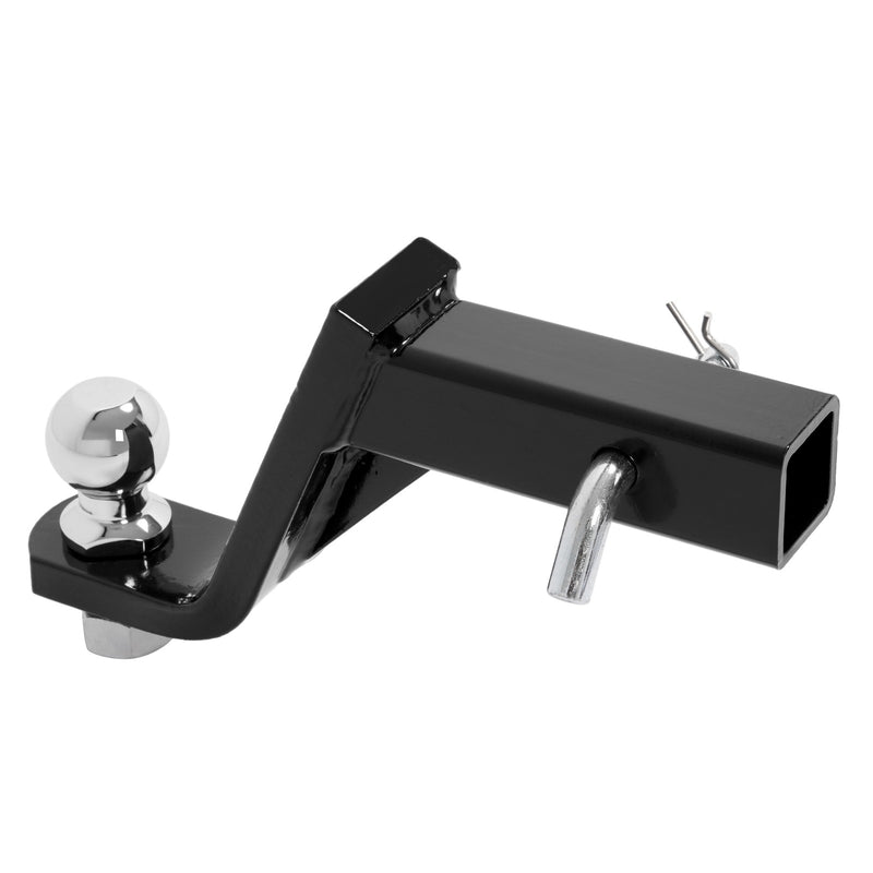 Trailer Hitch Ball Mount With 2" Ball And Pin Fits 2" Receiver 7500 Lbs 6" Drop