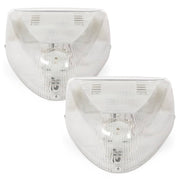 DURAFORCE 31 LED Turn Signal Lights Amber Clear Lens RH LH for Peterbilt 379 359 Pair