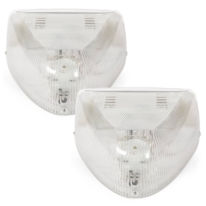 DURAFORCE 31 LED Turn Signal Lights Amber Clear Lens RH LH for Peterbilt 379 359 Pair