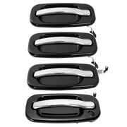 DURAFORCE 4X Outer Door Handles for Chevy Silverado for GMC Sierra for Cadillac 1999-2006
