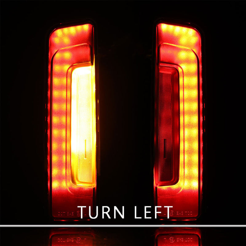 Smoked LED Rear Fender Tail Light for 2024 2025 Harley Road Glide Street Glide