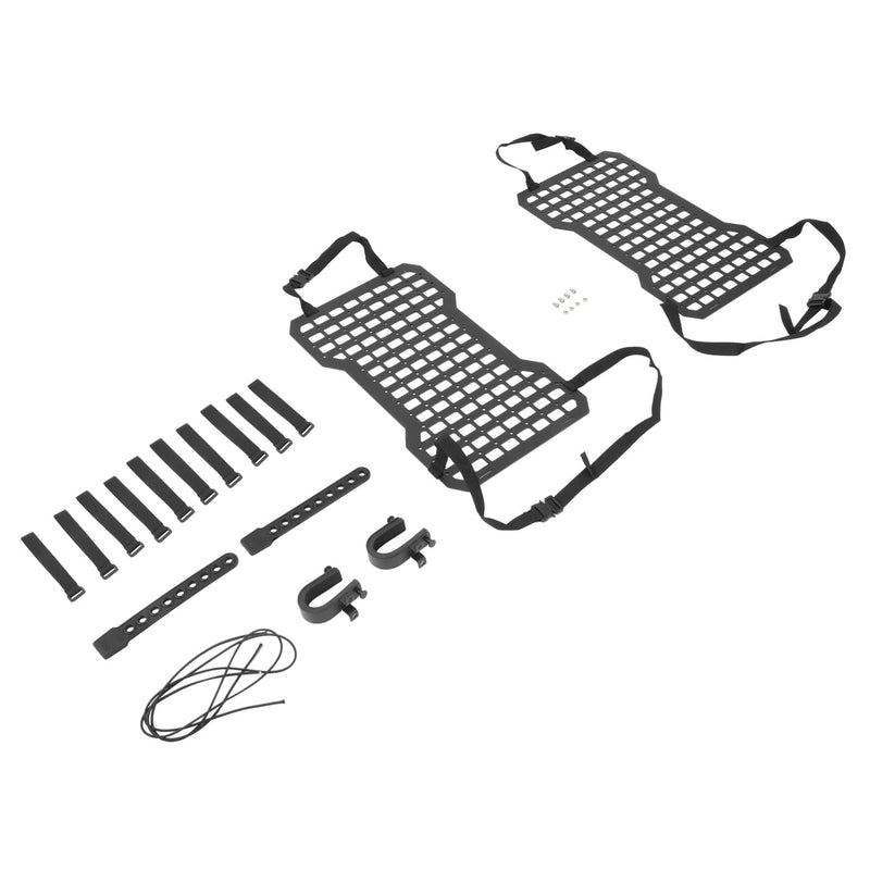 DURAFORCE Versatile Tactical Rigid Molle Insert Panel for Car Seat Back Storage Gun Rack