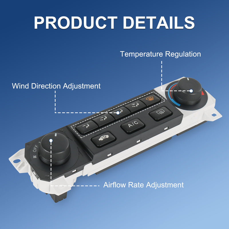 A/C Heater Climate Control Module for Honda Accord 1998-2000 Odyssey 1998-04