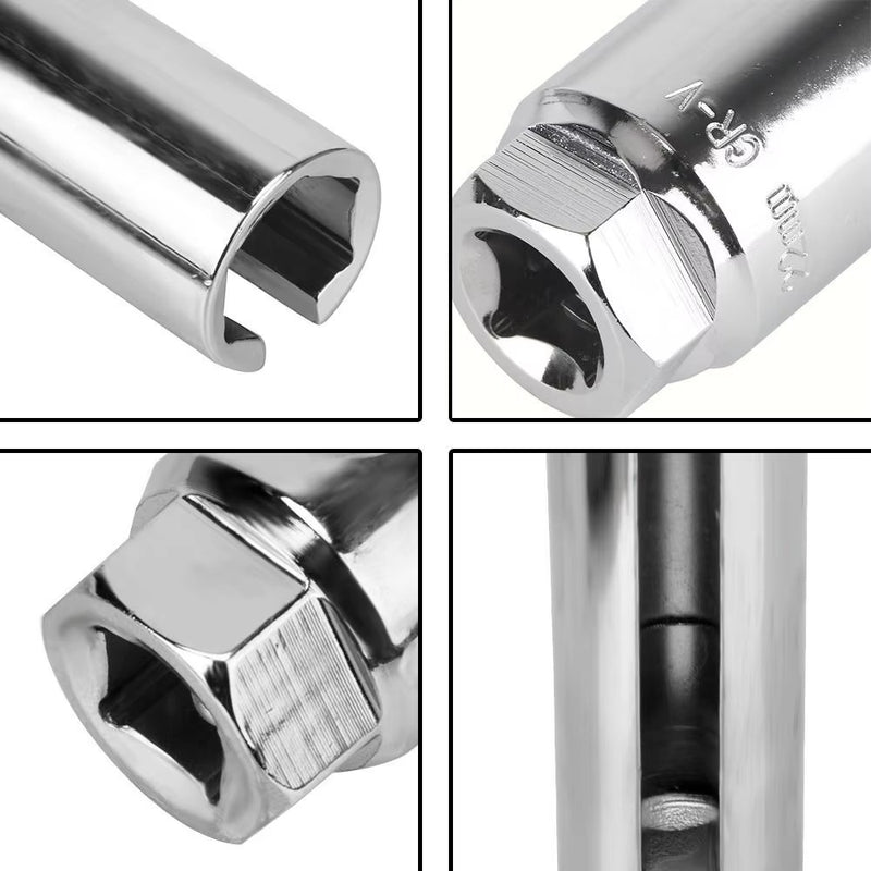 7/8" 22mm O2 Oxygen Sensor Socket Wrench 1/2" Driver Offset Remover Tool
