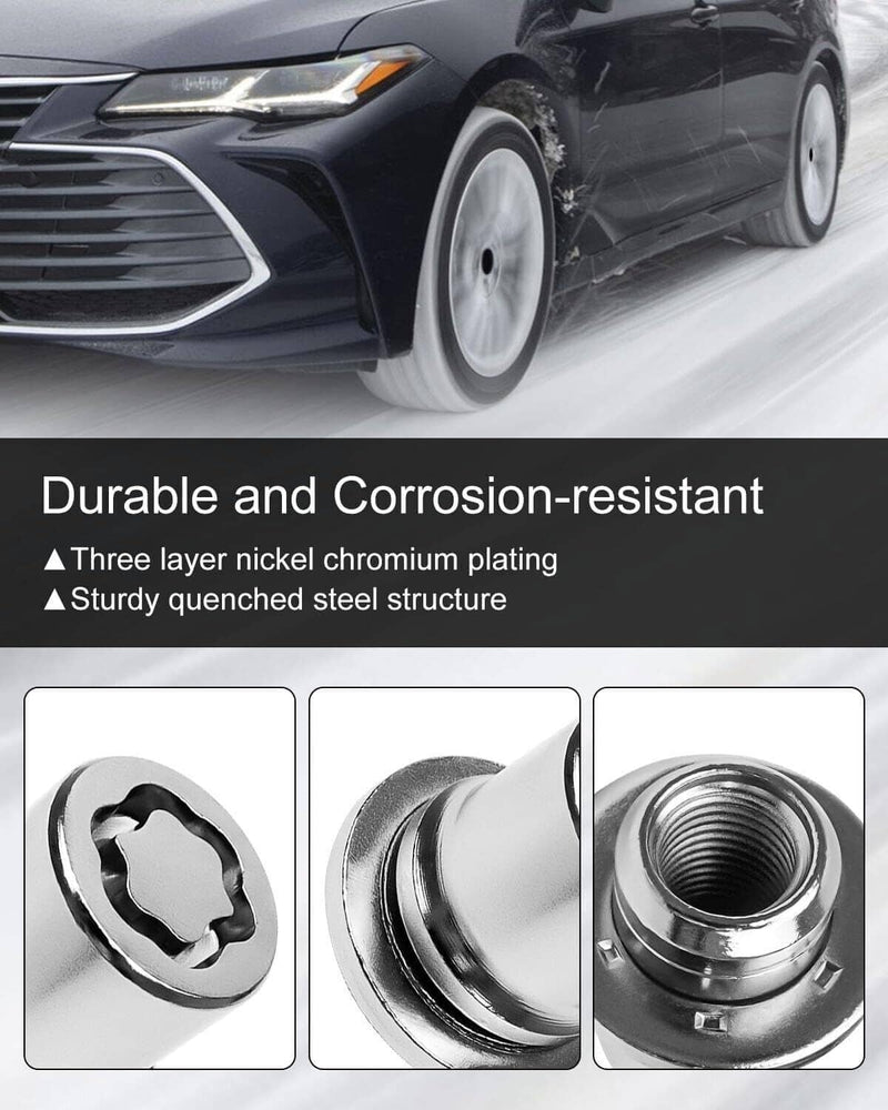 00276-00900 Alloy Wheel Lock Lug Nut Set Anti Theft for Toyota Lexus