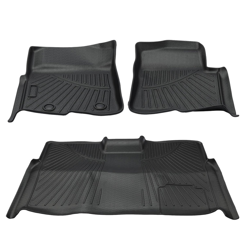 Floor Mat for Ford F-150 SuperCrew Crew Cab 2010-2014 Bucket Seat