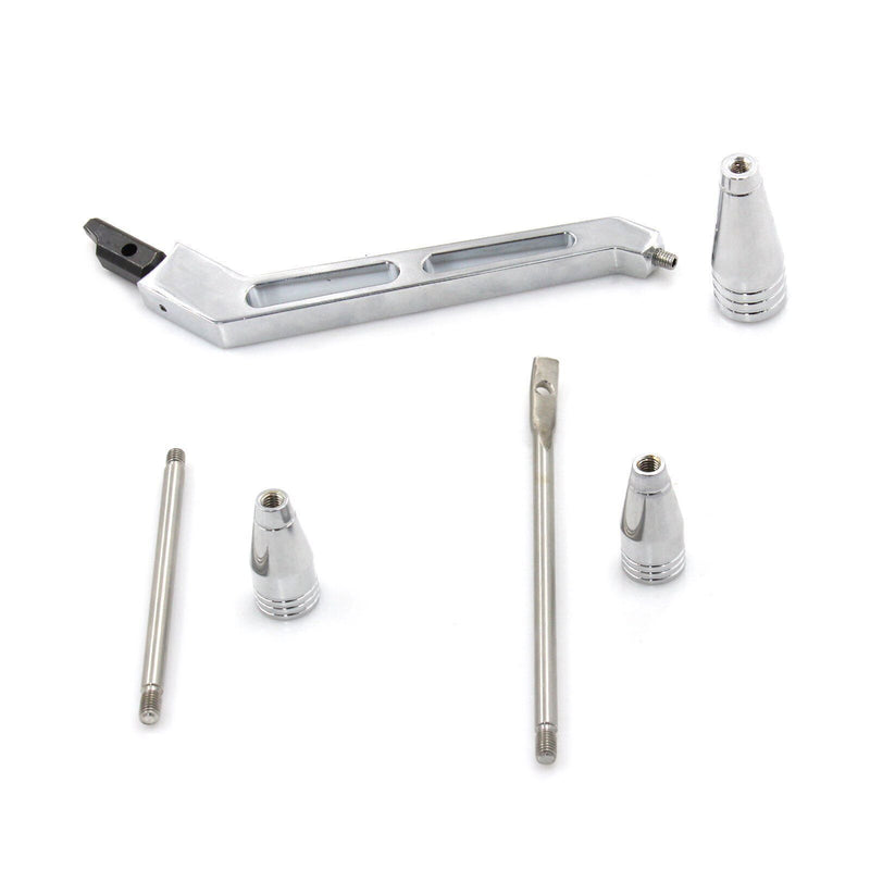 Column Shifter Lever Turn Signal Hazard Tilt Kit Polished for GM Chevy Buick