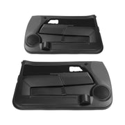 DURAFORCE Pair Inner Door Panels for Chevrolet/GMC Colorado Canyon 2004-2012 Black