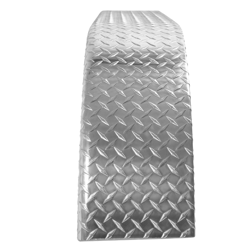 14" 15" 16" Tandem Teardrop Tread Plate Trailer Fenders 72" L 18" H 9" W