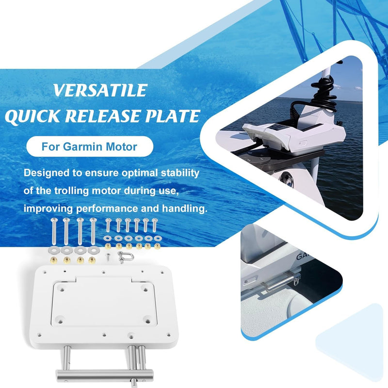 010-12832-61 Quick Release Bracket Plate for Garmin Force Kraken Trolling Motor