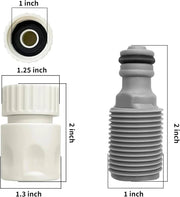 DURAFORCE Outboard Motor Quick Connect Flush Kit for Mercury Mariner Yamaha