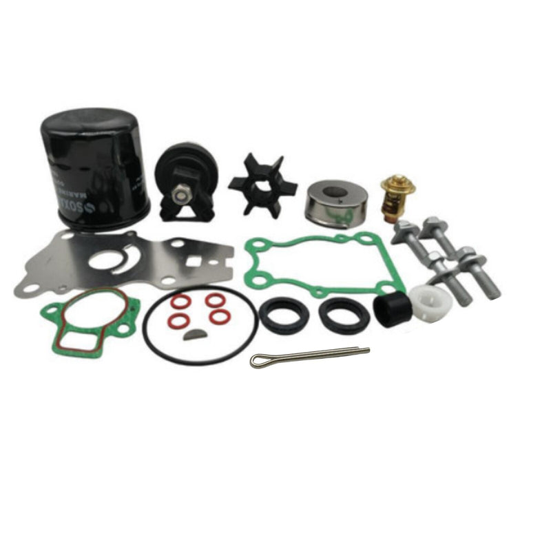 Maintenance Service Kit for Yamaha 4-Str F30A FT25F F40B Outboard w/Filter
