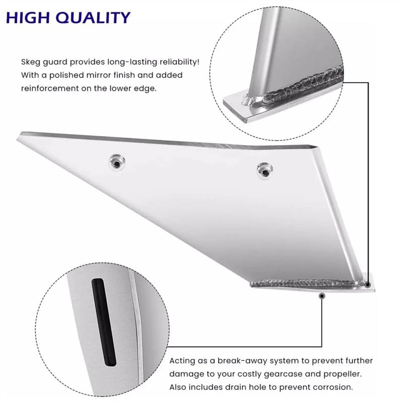 DURAFORCE 27051 Skeg Guard Protector for Mercury Mercruiser Bravo 1 & 3 1990-Up