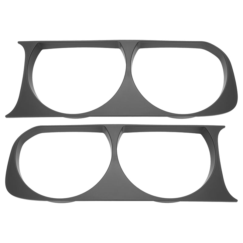 Headlight Bezel for Dodge Challenger 2008-2014 Left and Right Side Set of 2