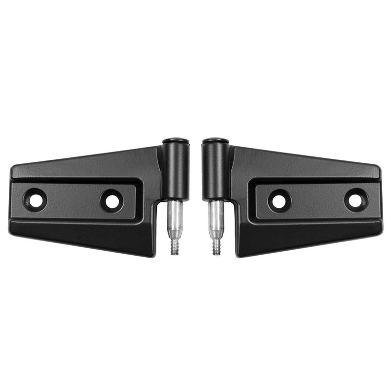 DURAFORCE Door Hinge Replacement Set Black Powder Coat for Jeep Wrangler JK 07-2018 16PCS