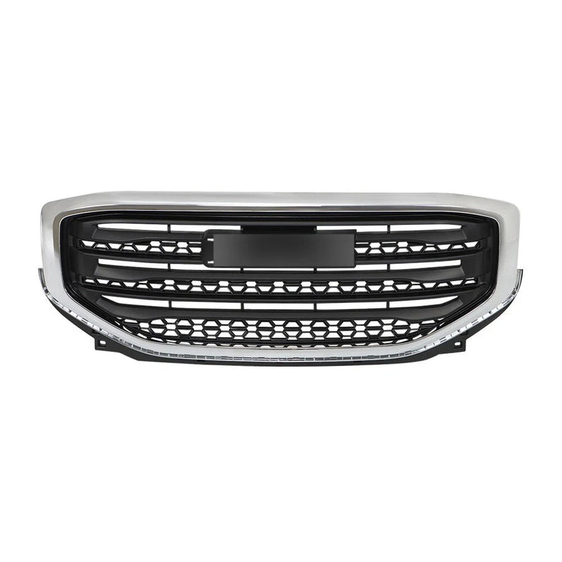 Fits GMC Acadia SLE SL 2017 2018 2019 Front Upper Grille Chrome+Black 84431667