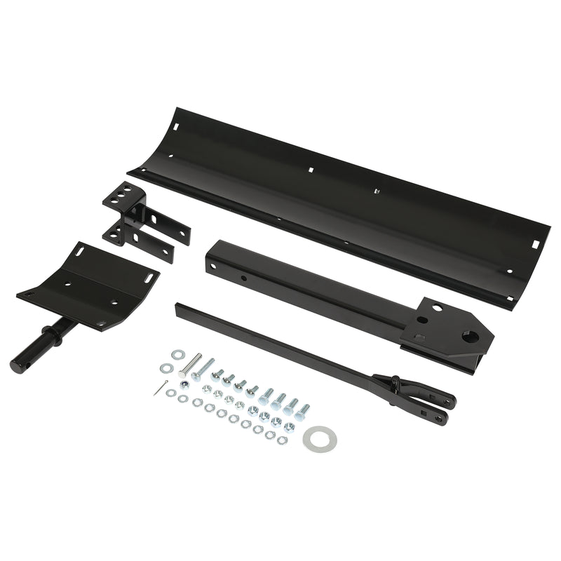 40'' Adjustable Sleeve Hitch Tow Behind Rear Scrape Blade for ATV UTV Tractor