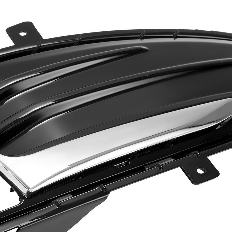 Passenger Side Front Chrome Fog Light Cover Bezel for Ford Edge 2019 2020-2024
