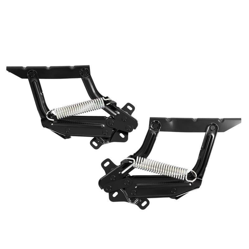 DURAFORCE Hood Hinges Pair for Ford 1973-1979 F100 F150 F250 F350 Bronco With Spring