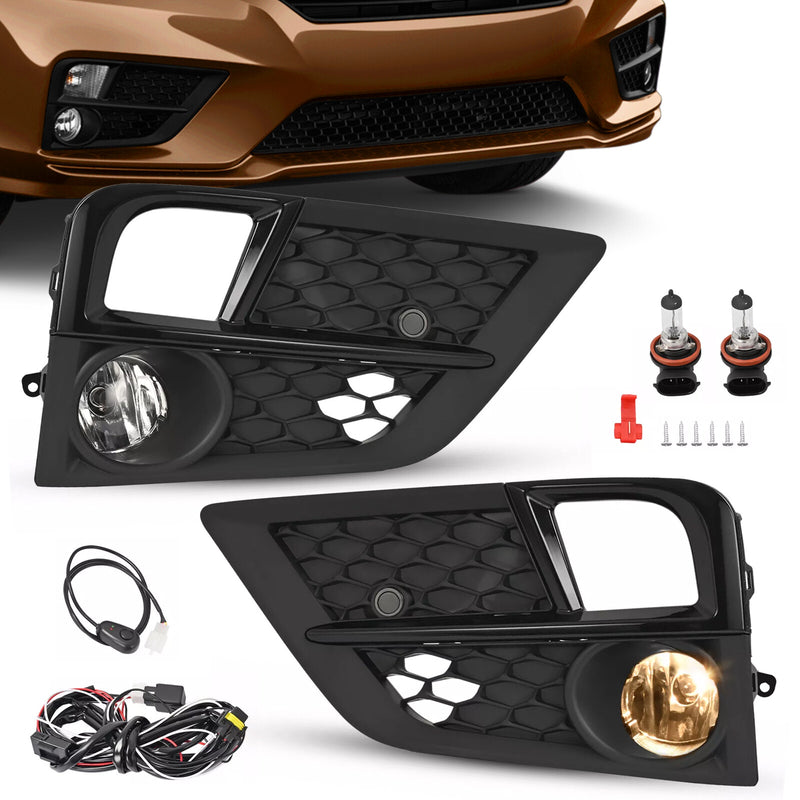 4PCS Bumper Driving Fog Lights for Honda Odyssey LX EX EXL 2018 2019 2020